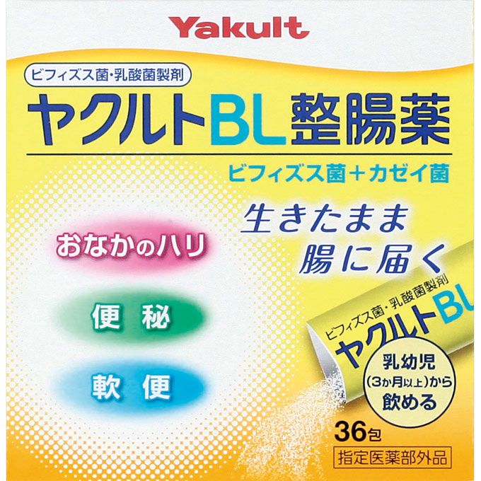 日本最大級の品揃え 5個セット 送料無料 70％OFFアウトレット あす楽 指定医薬部外品 36包 ヤクルトＢＬ整腸薬