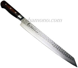 堺孝行　ダマスカス33層鎚目　剣型（切付型）柳刃270
