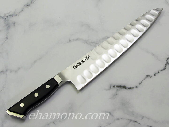 楽天市場】グレステン牛刀24cm 木柄ツバ付 724TK : e刃物.com楽天店