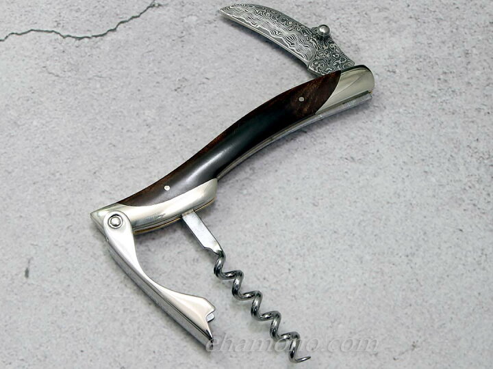 楽天市場】アスロ ATHRO ソムリエナイフ DQW ダマスカス バールウッド  