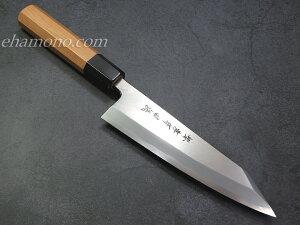 堺孝行 特上白2鋼 切付出刃180 一位八角柄