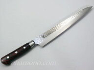 堺孝行　V金10号ダマスカス33層鎚目　筋引240