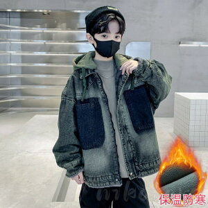 WPbg LbY q j̎q AE^[ 120-170cm GW fjR[g fjWPbg t[ht {A N t[X  h h u] WPbg  o 