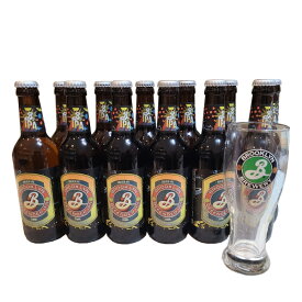 【オリジナルグラス付き】ブルックリンディフェンダーIPA　330ml × 12本　ドイツ クラフトビール