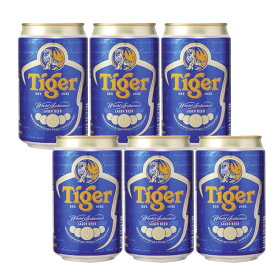 タイガービール　330ml缶6本　Tiger Gold Medal