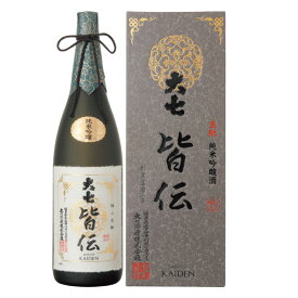 大七　純米吟醸　「皆伝」 1800ml　福島県　日本酒