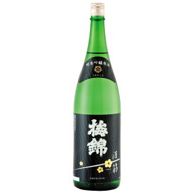 燗酒コンテスト金賞受賞酒　　梅錦　純米吟醸原酒　酒一筋　1.8L