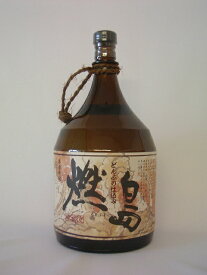 どっしりとした奥行きのある芋焼酎　燃島　25度　1.8L