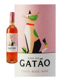 ガタオ　ロゼ　750ML 猫のラベル　ポルトガルワイン