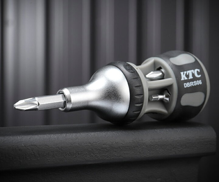 楽天市場】KTC DBRS06 ラチェットスタッビドライバー : エヒメマシン 