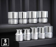 【ワケあり特価品】KTC B3-9P -001-230536 ソケットセット 差込角9.5mm スタンダード9個組 (B3-08,10,12,…