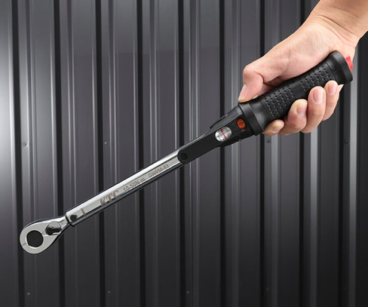楽天市場】KTC GW050-03 9.5sq.プレセット型トルクレンチ 10-50N・m 