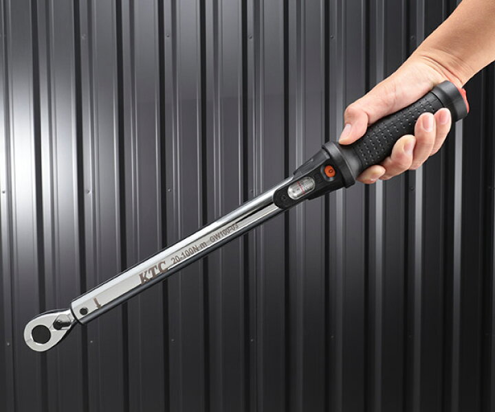 楽天市場】KTC GW100-03 9.5sq.プレセット型トルクレンチ 20〜100N・m 