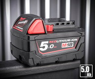日本正規品 ミルウォーキー M18 5.0AH バッテリー (M18 B5 JP)(4573592060111) milwaukee