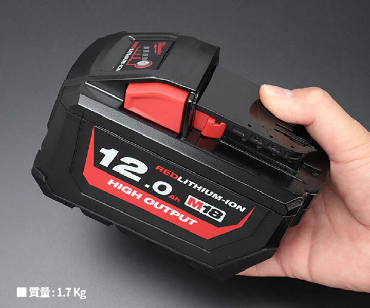 楽天市場】日本正規品 ミルウォーキー M18 12.0AH パワーブースト 