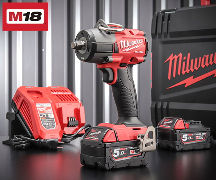 楽天市場】日本正規品 ミルウォーキー M18 FUEL 1/2インチ 745Nm 