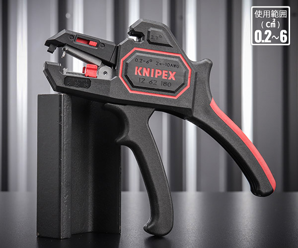 楽天市場】KNIPEX 1262-180 自動ワイヤーストリッパー 0.2-6.0 (SB 