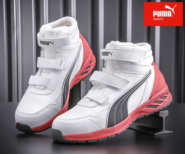 楽天市場】[ポイント10倍] PUMA 安全靴 RIDER 2.0 WHITE MID ライダー