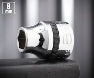NEPROS NB3-08 サイズ8mm 9.5sq.六角ソケット ネプロス 【ネコポス対応】