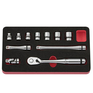 NEPROS 9.5sq. �\�P�b�g�����`�Z�b�g �C���`�T�C�Y [11�_] NTB311BC �l�v���X �H��Z�b�g NBR390A 3/8 ���`�F�b�g �\�P�b�g ������� ���� ���[