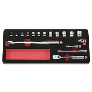 NEPROS 9.5sq. �\�P�b�g�����`�Z�b�g [17�_�Z�b�g] NTB317C �l�v���X �H��Z�b�g NBR390A 3/8 ���`�F�b�g �\�P�b�g ������� ���� ���[
