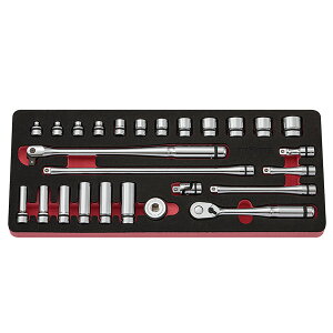 NEPROS 9.5sq. �\�P�b�g�����`�Z�b�g [26�_�Z�b�g] NTB3X26C �l�v���X �H��Z�b�g NBR390A 3/8 ���`�F�b�g �\�P�b�g ������� ���� ���[