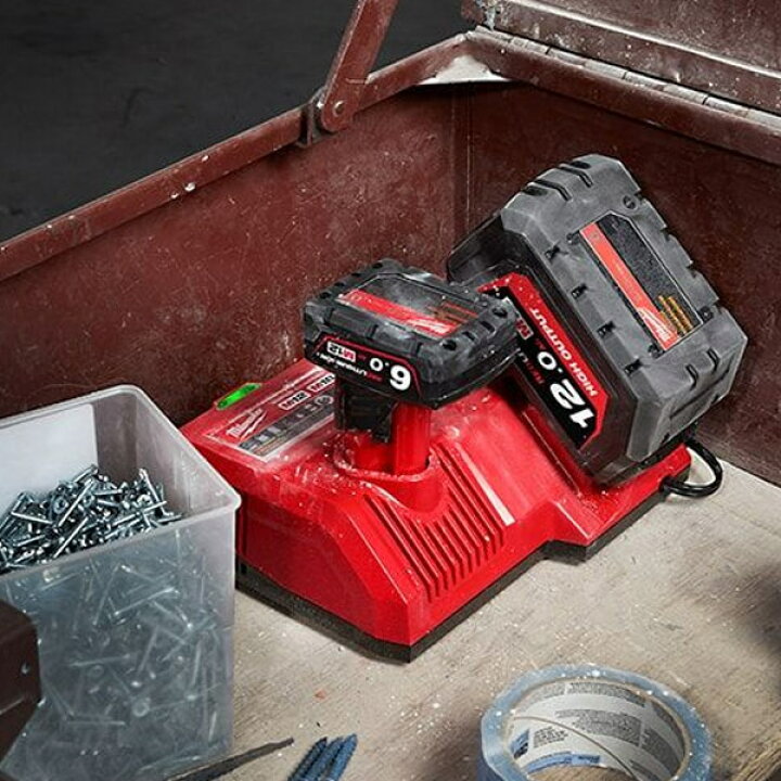 楽天市場】ミルウォーキー M12&M18兼用急速充電器 M12-18SC JP  