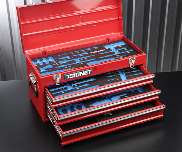 楽天市場】SIGNET ツールボックス レッド SIG54397 シグネット 赤 工具 