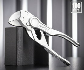 日本正規品 クニペックス プライヤーレンチ XS (8604-100BK)(4003773087298) KNIPEX