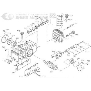[���[�J�[�����i] �I�J�c�l �v�����W���[�|���v RG-313R�p�p�[�c�yF06(F08+F09)�@�V�[���N�~ R-310L�zRG-313R-F06