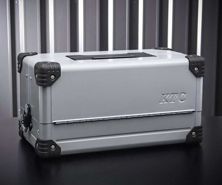 楽天市場】KTC 両開きメタルケース EK-10A シルバー 工具箱 ツール 
