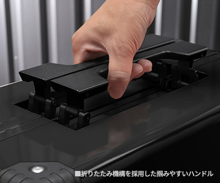 楽天市場】KTC 両開きメタルケース EK-10AGBK ブラック 工具箱 ツール  