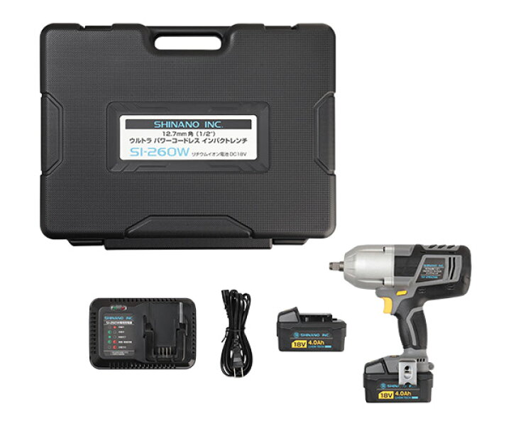 楽天市場】【限定特価】SHINANO SI-260W 18Vウルトラパワーコードレス 