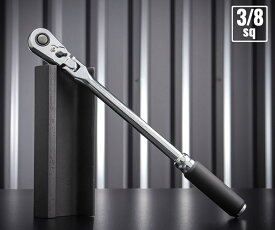 コーケン Z-EAL 9.5sq. 首振りラチェットハンドル （ロング／プッシュボタン式）3726ZB-280 Ko-ken 工具 山下工業研究所 3/8 9.5mm 72歯