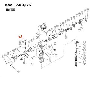 [���i�E������s��] �� KW-1600pro�p�p�[�c�y�A���r���Ёz KW-1600PRO�p��43 ���i�ԍ�05160280E