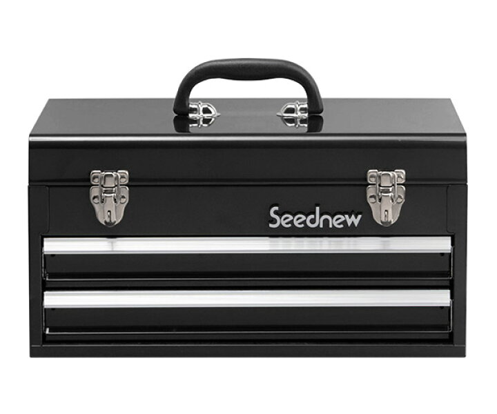 楽天市場】SEEDNEW シーズニュー 2段引出しツールケース（ブラック） S 