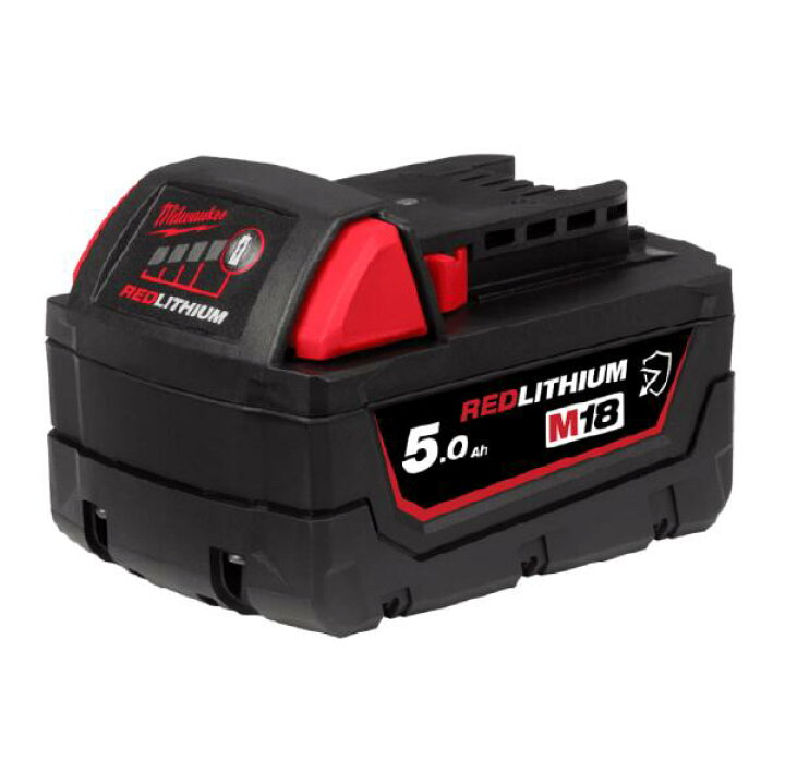 楽天市場】ミルウォーキー M18 5.0AH 耐環境バッテリー M18B5-CR JP  