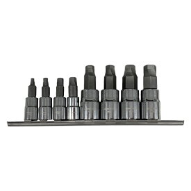 シグネット 1/4 3/8DR 8PCヘックスボルトリムーバーソケットセット (21898)(4712818975130) SIGNET