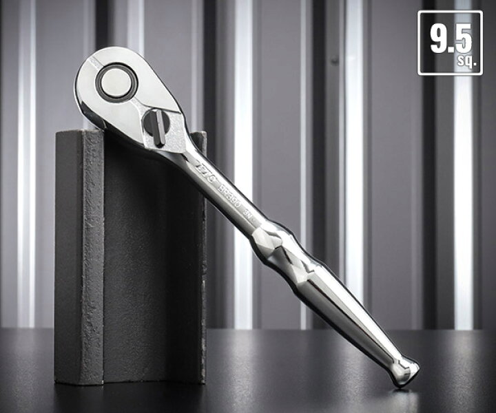 楽天市場】KTC BR390 ラチェットハンドル 差込角9.5mm(9.5sq.)(3/8 