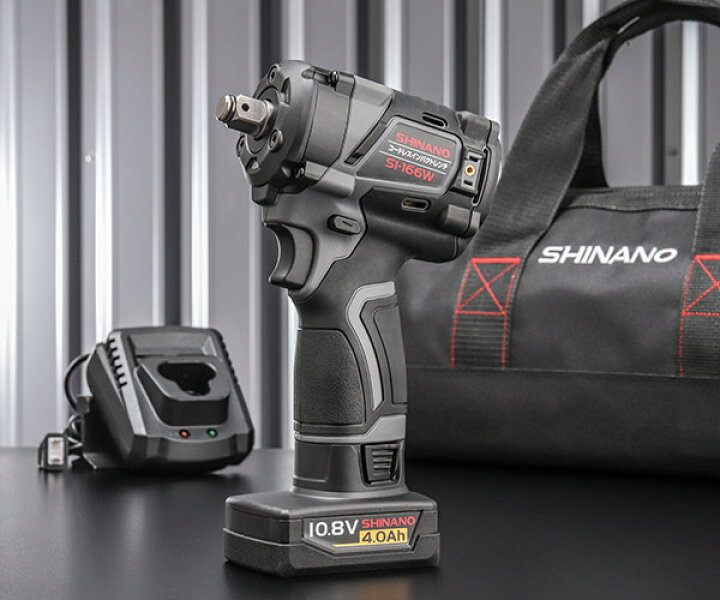 楽天市場】SHINANO SI-166W-1 12.7sq. 10.8Vコードレスインパクト 