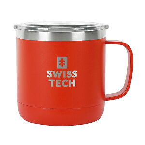 �y4���̓����i�z�X�C�X�e�b�N ST072001 �}�O�J�b�v �ԐF 413ml 18-8�X�e�����X�� SWISS TECH
