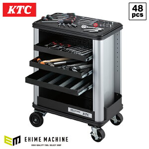[���[�J�[�����Ǝҕ�] KTC SK7006C 9.5sq.�c�[���X�e�[�V�����Z�b�g 48�_�Z�b�g ���s�@�B�H�� SKR703C�̗p BR390���g�ݍH��Z�b�g