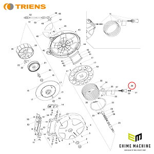 [���i�E������s��] �O�����[�� SHS-210A�p�p�[�c �y ����J�o�[ 1/4 �z �ԍ�38 ���i�ԍ� 001380470