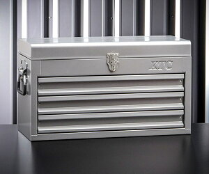 KTC工具箱 SKX0223S ツールチェスト(3段3引出し) シルバー 京都機械工具 SKX0213S後継品 ストレージ