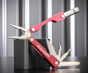 XCXebN ST35000 ܂肽݃}`c[ LEDCg P[Xt XeX 8-IN-1 }`vC[ SWISS TECH