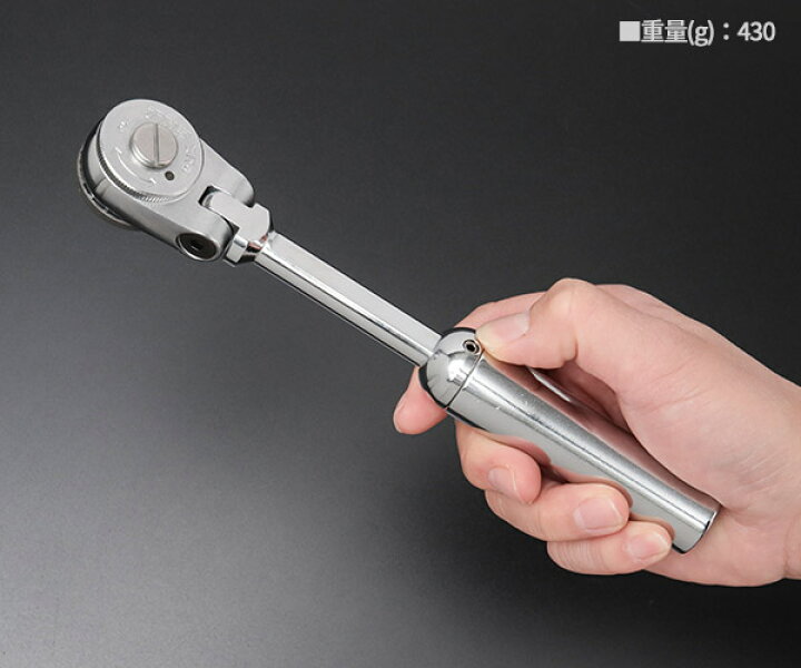 トップ工業 (TOP) ラチェットスピンナ 10°送り クロスバー付 差込角 