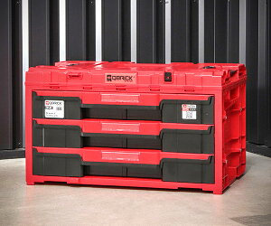 �L���[�u���b�N 5901238259763 ���ϋvIP66 3�i���o���c�[���{�b�N�X �e��9Lx3�i QBRICK SKRQONED3CZEPG003 QS1 ONE DRAWER3 TOOLBOX2.0