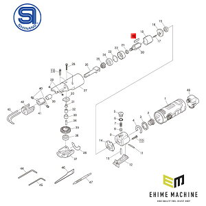 [���i�E������s��] �M�Z�@�� SI-4740�p�p�[�c �y ���[�^�[�u���[�h �z SI-4740-No.19 1313-5