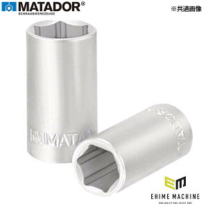 ���{���K�i �}�^�h�[�� 1/4SQ 12MM �\�P�b�g(6�p) (20750120)(4040674130654) MATADOR