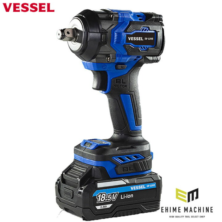 楽天市場】ベッセル SP-8141J 充電式インパクトレンチ 18.5V 12.7sq 